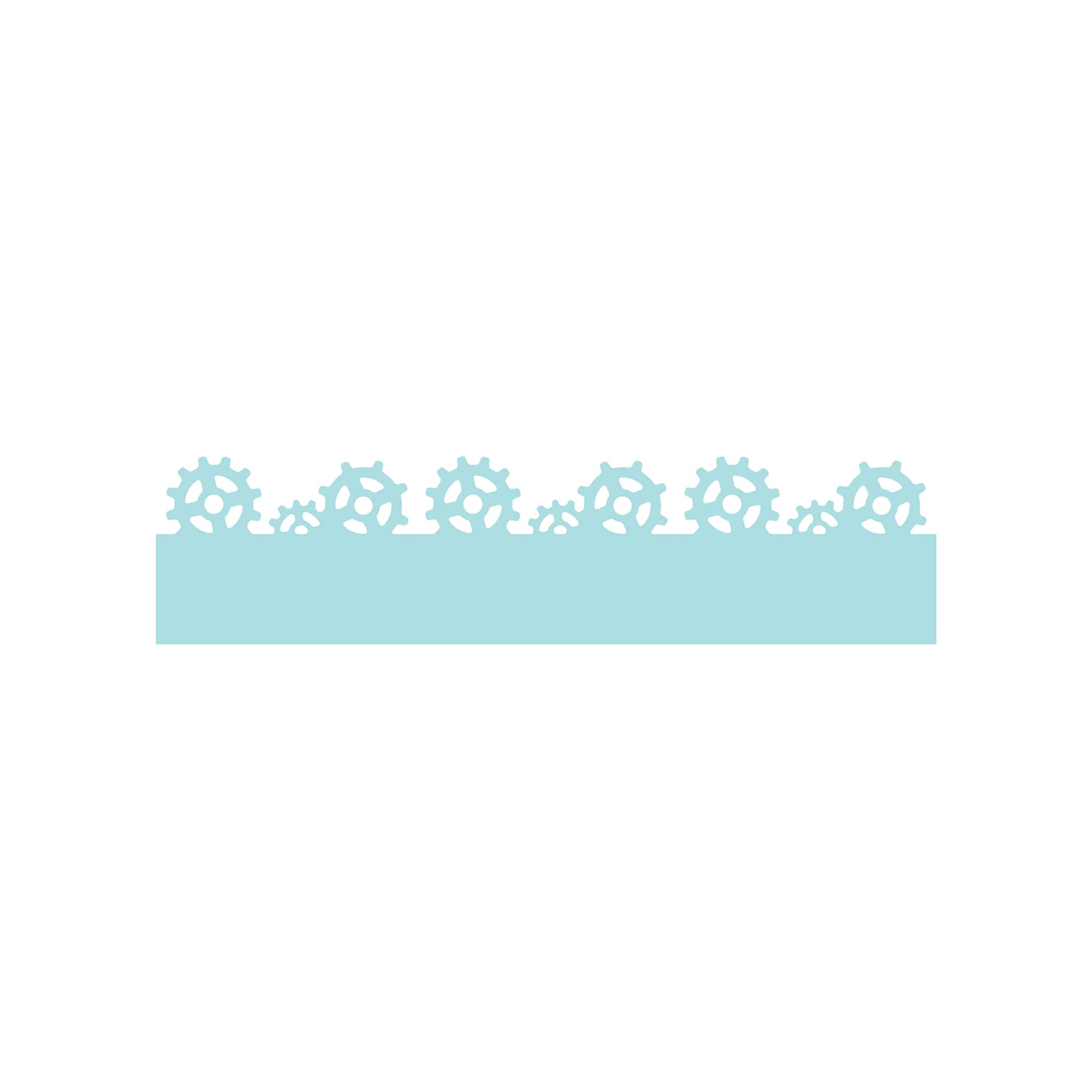 Gears Border Punch by Recollections™